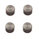 ポイントビス用キャップ 10mm ステン 4個入 557-081