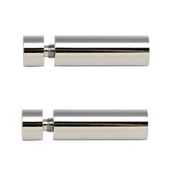 クローム ポイントビス用サインナット平丸10-30mm 2個入 557-092