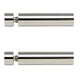 クローム ポイントビス用サインナット平丸10-40mm 2個入 557-093