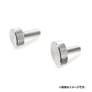 557-136 [クローム 装飾ねじローレット(16-6)M6×15 2個入]