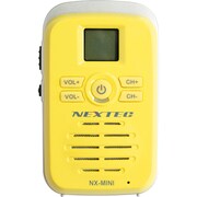 特定小電力トランシーバー (免許不要) イエロー NX-MINI YW