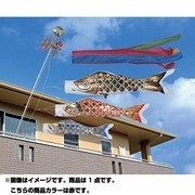 黄金 0.9m 赤 [鯉のぼり 単品]