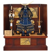 五月人形 伊達政宗（紺糸）鎧飾り 12号 [B-166]
