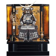 五月人形 着用鎧 新上杉謙信グレー段 [B-268]