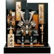 A-353 五月人形 新いぶし銀彫金兜飾り 12号