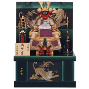 五月人形 飛鳥紫褄取鎧飾り 7号 収納 会津塗り [B-273]