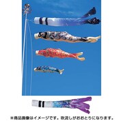 皇彩 F#400 [鯉のぼり 庭用 おおとり吹流し付 撥水加工 ガーデンセット]
