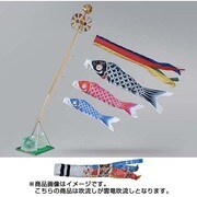 昴 #50ST [鯉のぼり ベランダ用 雲龍吹流し付 スタンドセット(水袋付)]