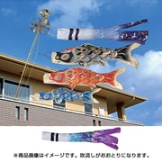 皇彩 #12 [鯉のぼり ベランダ用 おおとり吹流し付 撥水加工 ベランダ手すり化粧箱セット]