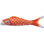 昴 0.6m 橙 [鯉のぼり 単品]