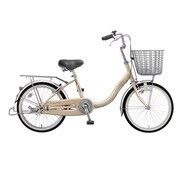 シティサイクル ティータイム ダイナモ仕様 20型 変速なし チタン系メタリック TT20F