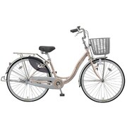 シティサイクル カール ダイナモ仕様 24型 変速なし チタン系メタリック CUAL24F