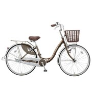 シティサイクル カール ピッカル仕様 26型 変速なし 茶系メタリック CUALP26F