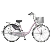 シティサイクル カール ピッカル仕様 26型 変速なし ピンク系メタリック CUALP26F