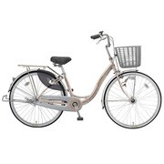 シティサイクル カール ピッカル仕様 26型 変速なし チタン系メタリック CUALP26F
