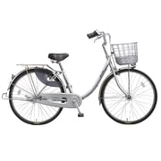 シティサイクル エスコート 26型 変速なし シルバー系メタリック ESLP26F