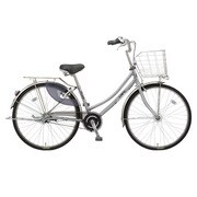 シティサイクル ケープベルト Wループ 26型 内装3段変速 シルバー系フランボヤン CAWBP263F
