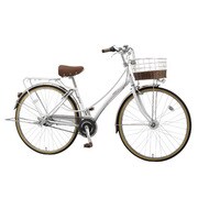 シティサイクル アンバー ベルト 27型 内装3段変速 白系パール ABLP273F