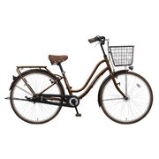 シティサイクル フリーク 27型 内装3段変速 茶系エナメル FKAP273F