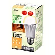 LED電球 E26口金 電球色 4.5W KDL2FW26 4個パック