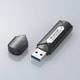 USB3.0 セキュリティ機能 16GB グラファイト MF-AU3A16GGT