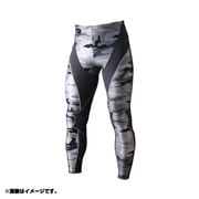 4DMC0600P [ウルトラライト ロングタイツ プリントデザインモデル メンズ L カモホワイト]