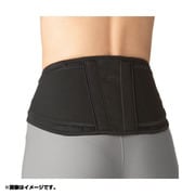 ランバーガード･ライト WG3 女性用 BLK LLサイズ [サポーター]