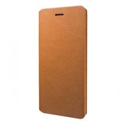 HL274TA [Helium Super Thin One Sheet PU レザーケース iPhone 6 Plus 手帳型ケース タン]
