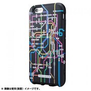 FL364TRAIN2 [PRECISION Flat ハイブリッドケース iPhone 6ケース 東京路線 ブラック]