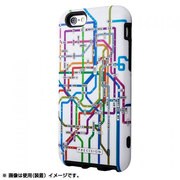 FL364TRAIN1 [PRECISION Flat ハイブリッドケース iPhone 6ケース 東京路線 ホワイト]