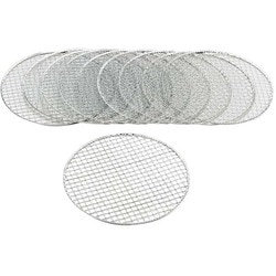 炭焼一番 万能丸型焼きアミ280mm10枚入 網 M-6577