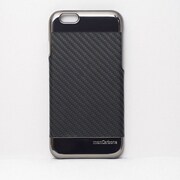 CV001MY [monCarbone CURVE iPhone 6/6sケース ミステリーブラック]
