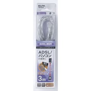 ADSLシールドツイスト 6極2芯 3m TEW-A030