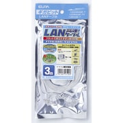 CAT6 フラットLAN 3m LAN-FT1030 W