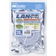 CAT6 フラットLAN 20m LAN-FT1200 W