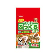 ゴン太のふっくらソフト 9種の緑黄色野菜入り 7歳以上用 3.0kg [半生ドッグフード]