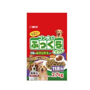 ゴン太のふっくらソフト 9種の緑黄色野菜入り 11歳以上用 2.7kg [半生ドッグフード]