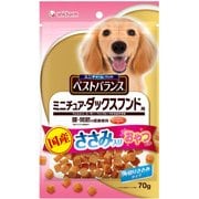 ベストバランス おやつミニチュアダックスフンド用 角切り 70g [犬用おやつ]