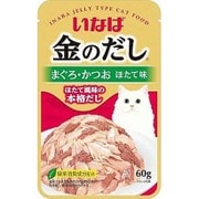 金のだしパウチ まぐろ・かつおほたて味 [猫用 ゼリー 60g 一般食]
