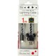 ディズニー Lightningケーブル 1m ミッキー ブラック