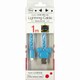 ディズニー Lightningケーブル 1m ミッキー ブルー