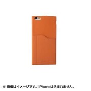 iPhone 6 Plus/6s Plus専用 スリムラインレザーケース バータイプ [ブラウン]