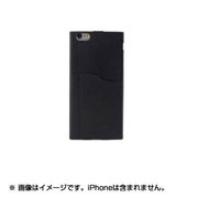 iPhone 6 Plus/6s Plus専用 スリムラインレザーケース バータイプ [ブラック]