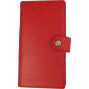 NEWオイルレザー 汎用サイドカバーケース Mサイズ レッド