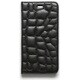 Z5630i6 [iPhone 6s/6用ケース クロコキルティングダイアリー ブラック]