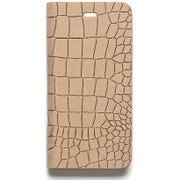 Z5631i6 [iPhone 6/6s用ケース クロコヌバックダイアリー ベージュ]