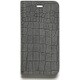 Z5633i6 [iPhone 6/6s用ケース クロコヌバックダイアリー グレー]