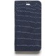 Z5634i6 [iPhone 6/6s用ケース クロコヌバックダイアリー ネイビー]