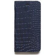 Z5668i6P [iPhone 6 Plus/6s Plus用ケース クロコヌバックダイアリー ネイビー]