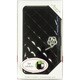 Amante エナメルシャデンスライドケース ブラック [スマートフォン汎用キャリングケース]